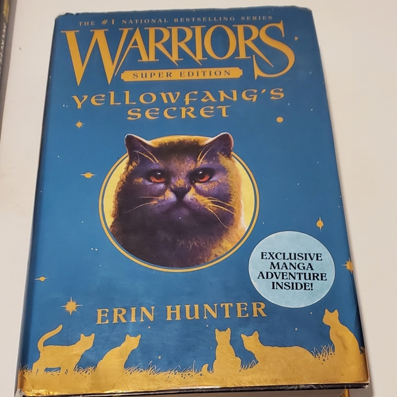 Warriors Erin Hunter 7 Book Set w/2 - 1st Edition Hardcovers & 5 Paperbacks - Picture 6 of 15